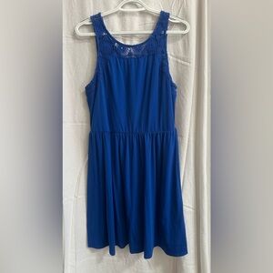 Xhilaration Blue Lace Dress